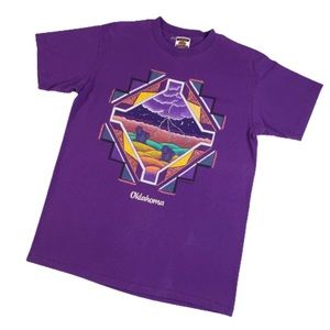 Vintage 90s Oklahoma Tourist Truck Stop T Shirt